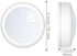 13 Closet, 3M 6Pcs Puck Lights with Remote Control Battery Operated LED Push Lights Wireless, Color RGB - for Bedroom