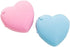 Tape Dispenser Mini Tape Cutter, Heart Tape Cutter Box Case Dispenser, Tapes Included for Arts, Home, School, Pack of 2