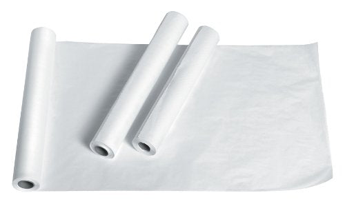 Exam Table Paper, White Crepe, Standard, 21" x 125',1,Roll,NON23325H