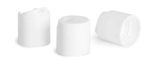 Packaging 2 Oz 24/410 48/Bag, SKS Bottle & Travel Bottles - White HDPE Cylinder Travel Shampoo Bottles with White Disc