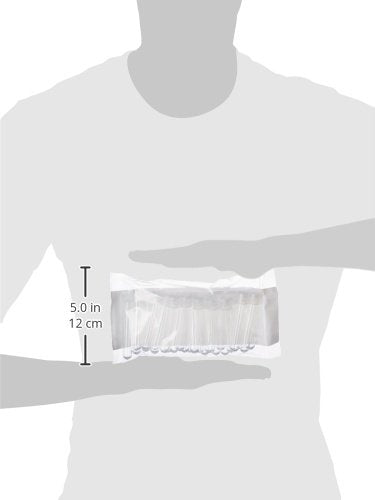 Globe Scientific Polystyrene Test Tube, 12 mm x 75 mm, 5 mL, Sterile, Durable Lab Essentials, Pack of 500