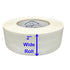 2'' Wide x 196' Long White Vapor Barrier Tape for Garage Door Insulation, Repair, and Underlayment Seams