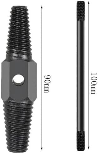 Dual-Use Broken Screw Extractor for 1/2 Inch and 3/4 Inch Pipes, Effortless Removal of Stubborn Bolts