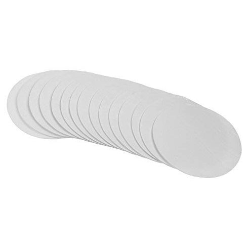 BCP 15PCS Strong Double Adhesive Silicone Sticker Pad for Wall Mount Suction Hook, 3 inch Round