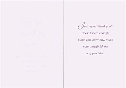 Thank You Card - How Thankful the Heart | Designer Greetings