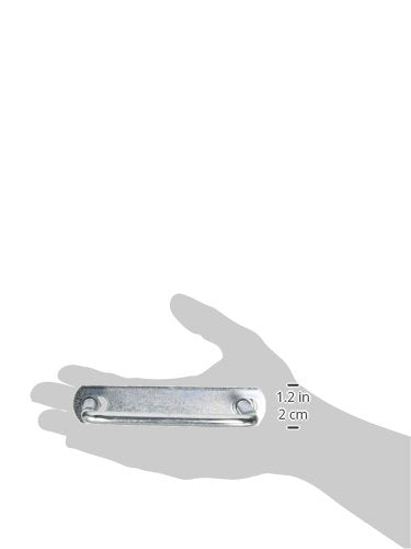 National Hardware N244-996 2192BC Zinc Plated Lumber Size Square U Bolt, 3/8" x 3-5/8" x 4"