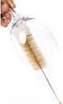 HUJI Stainless Steel Multi-Purpose Cleaning Brushes, Soft Tip, Set of 3