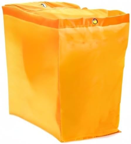 24 Commercial 2 Pack QWORK Janitorial Cart Bag, Gallon Waterproof Large Capacity Padded Housekeeping Replacement