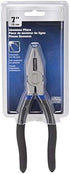 Edward Tools Linesman Pliers - Side Cutting High Leverage Electrical Pliers with close Rivet - Drop Forged Steel - Cuts Copper, Aluminum, Screw - Polished Rust Resistant Finish (1, 7") by Edward Tools