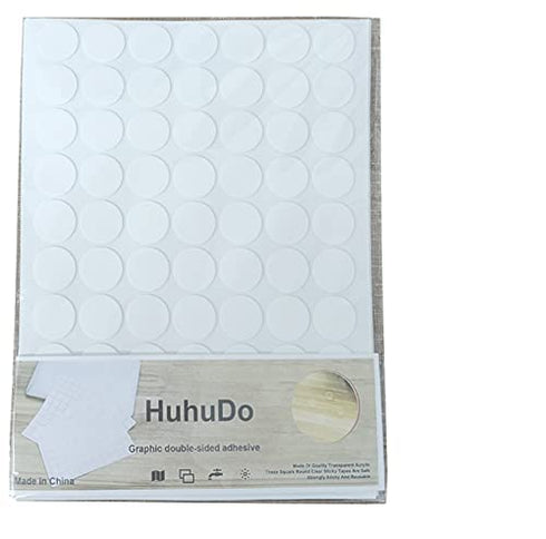 Clear Sticky Tack Adhesive Poster Tacky Putty, Removable Round No Traces Adhesive for Festival Decoration (350)