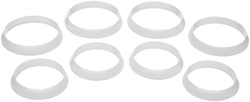 Danco 81086 Slip Joint Washer Assortment, Plastic, White by Danco