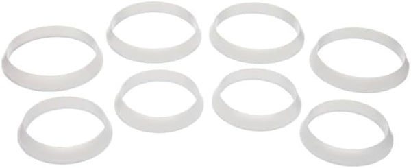 Danco 81086 Slip Joint Washer Assortment, Plastic, White by Danco