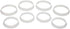 Danco 81086 Slip Joint Washer Assortment, Plastic, White by Danco