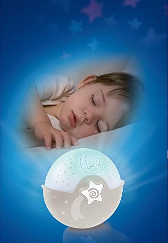 004909 B Kids Projector Lamp, White/Grey