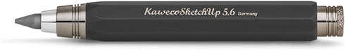 Kaweco SKETCH UP Clutch Pencil - 5.6 mm 5B Black Mechanical Pencil with Lead Refill, 10.5 cm