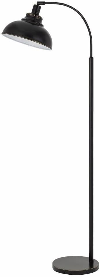 Cal 60W Dijon Adjustable Metal Floor lamp with Weight Base and on Off