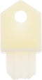 Ciieeo Toilet Paper Dispenser Key Plastic Replacement for Bathroom Tissue Holder Compact
