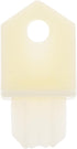 Ciieeo Toilet Paper Dispenser Key Plastic Replacement for Bathroom Tissue Holder Compact