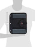 Case It Black 5-Tab Binder Accessory, 6 Pocket Expanding File, Fits Standard 3 Ring Letter Size Binder