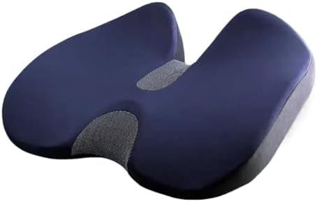 Generic Orthopedic Memory Foam Prostate Cushion - Non-Slip Tailbone Support for Sciatica &