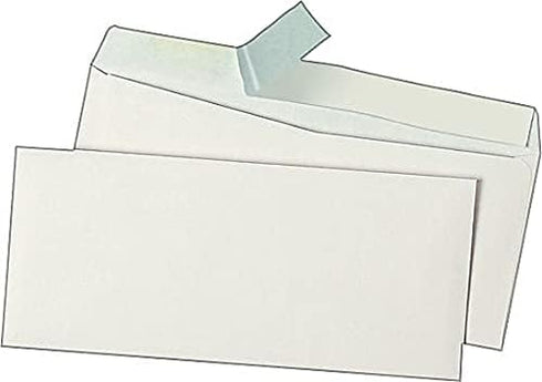 Universal 36001 Peel Seal Strip Business Envelope, #9, 3 7/8 x 8 7/8, White, 500/Box