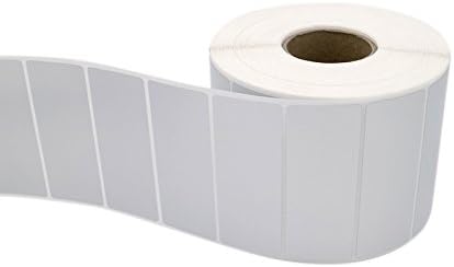 KINGLAKE Waterproof Self-Adhesive Polyester Labels, Corrosion Resistance, 1000 PCS Silver Plant Labels