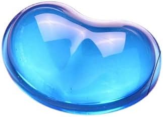 Silicone Mouse Wrist Rest, Heart-Shaped Mouse Pad Cool Hand Cushion for Relieving Pain, Wrist Support for Computer,