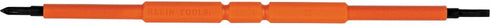 Klein Tools 13157INSP Insulated Double-Ended Screwdriver Replacement Blades, Slotted and Phillips, 2-Pack
