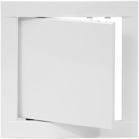 8" x 8" White Plastic Access Panel Door, Plumbing, Electricity, Alarm Wall Access Panel for Drywall