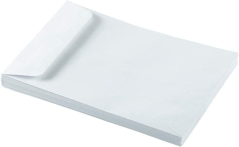 JAM PAPER 50/Pack Open End Catalog Commercial Envelopes - White - 6 1/2 x 9 1/2