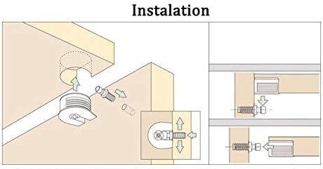 XMHF 30 Pieces White Shelf Support Holder Pin Peg with Screws