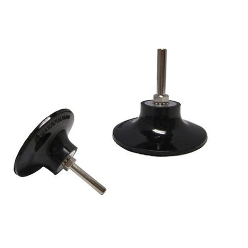 3 Inch 1/4 Inch 1 Benchmark Abrasives Sanding Discs Pad Holder Quick Change Mandrel with Shank Die Grinder & Drill