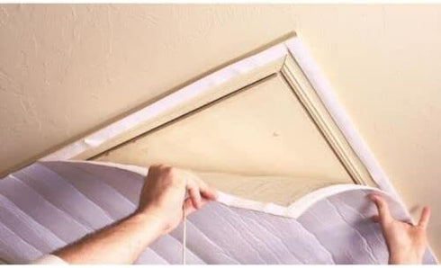 Trade Winds 48" 48" USEP Door Whole House Attic Ceiling Fan Shutter Seal Cover Fits X