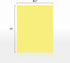 LUXPaper 8.5" x 11" Paper | Letter Size | Pastel Canary Yellow | 60lb. Text | 500 Qty