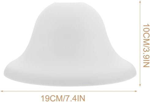 Hat Shape Plastic Lamp Shade Replacement for Floor and Table Lamps Easy to Install Decorative Cover Versatile Home