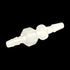 Feelers 1/4" Hose Barb Thru-Bulk Bulkhead Fitting - Plastic Adapter Union Mender Splicer with Gasket