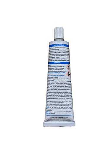 Silicone RTV 4500 High Strength FDA Grade Sealant, Black, 2.8 fl. oz