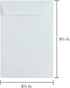 JAM PAPER 50/Pack Open End Catalog Commercial Envelopes - White - 6 1/2 x 9 1/2