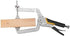 Xiao & Dao Pro Pocket Hole Clamp 14 Inch (355mm) Right Angle Clamp Corner Clamp Tools, Pocket Hole Clamp C-Clamp 2 Ways to Use for Woodworking and Pocket Hole Joinery (1-pack)