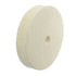 ?????????????? 8''x1'' Wool Buffing Wheel, Jewelry Polishing Wheel with 5/8 Inch Arbor Hole for Bench Grinder/Die Grinder
