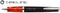 Pilot BTL-5SR-ETO Timeline Oil-Based Ballpoint Pen in Eternal Orange, Black