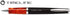 Pilot BTL-5SR-ETO Timeline Oil-Based Ballpoint Pen in Eternal Orange, Black