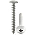 Phillips Drive Screws #8, 1 1/4" Pack of 100, 18-8 Stainless Steel Marine, Truss Head Sheet Metal - No Rust Fasteners