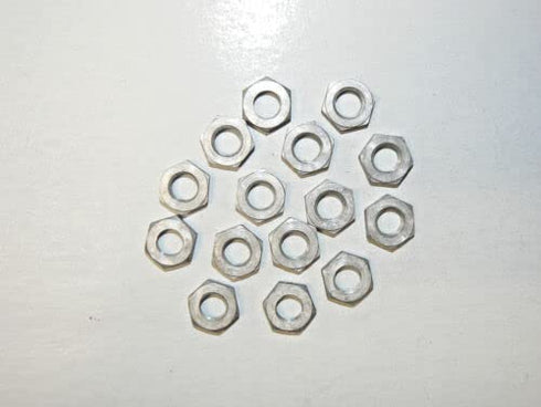 Generic 5/16"-24 50 Aluminum Hex Jam Nuts - Lot of Pcs. HQ