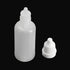 Clear Plastic Empty Squeezable Dropper Bottles 50 Pcs - 5ml/10ml/8ml/15ml/20ml/30ml/50ml with Caps (15ml)