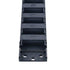URBEST 18mm x 50mm Black Plastic Flexible Nested Drag Chain Cable Carrier, 1M for Electrical Machines