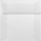 LUXPaper Square Invitation Envelopes | 9" x 9" | Clear Translucent | 30lb. Text | 50 Qty