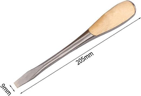 Labor-Saving Slotted Shank Wooden Handle Tool Flat-Blade Screwdriver Repair Tools Multi Home Improvement Hand Tools by JJLFresheners