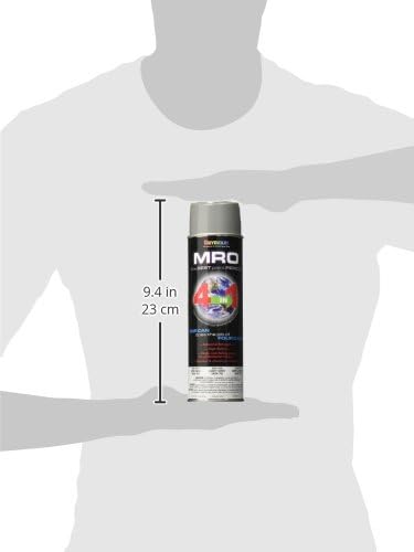 SEYMOUR 620-1418 Industrial MRO High Solids Spray Paint, Light Machinery Gray 16 Ounce
