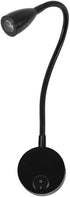 Gooseneck 3W LED Picture Lamp Fixture Wall Light Bedside Reading Light with